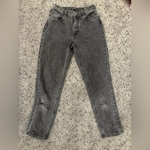 Frank & oak Stevie tapered fit distressed denim jeans| size 26